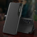 Eco Leather View Case for Samsung Galaxy S25 Ultra with Flip and Stand - Black - Cell phone cases and covers<<<HurtelXML