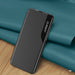 Eco Leather View Case for Samsung Galaxy S25 Ultra with Flip and Stand - Black - Cell phone cases and covers<<<HurtelXML