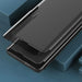 Eco Leather View Case for Samsung S24 Ultra with flap - black - Cell phone cases and covers<<<HurtelXML