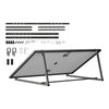 Adjustable EcoFlow bracket for 400W free-standing or wall-mounted PV panel