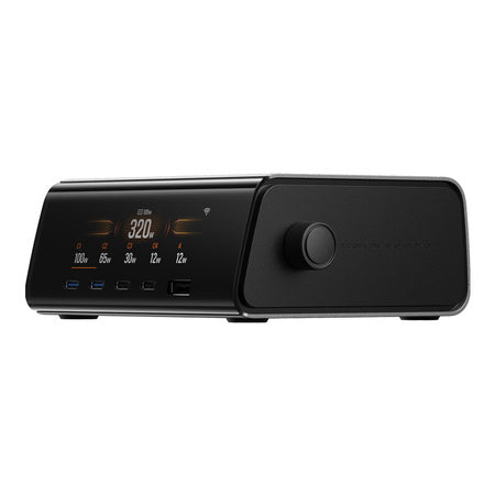 EcoFlow RAPID Pro 320W docking station, 4xUSB-C, 1xUSB-A, GaN