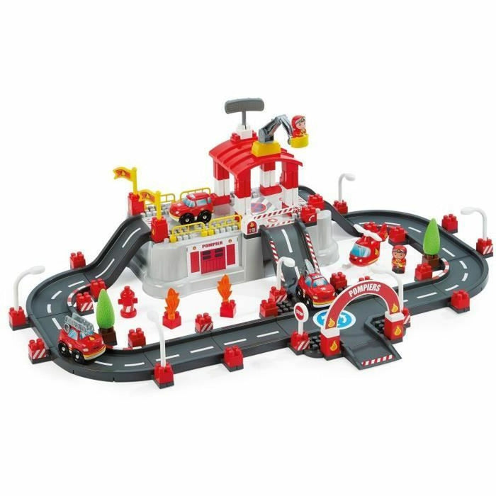 Track with Ramps Bomberos Ecoiffier 1349