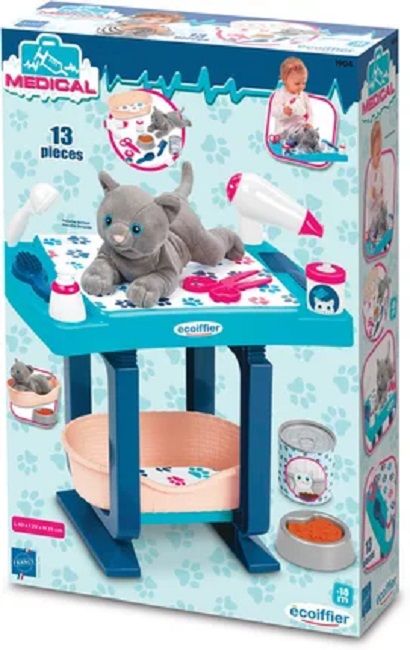 Toy Vet Set Ecoiffier 13 Pieces + 18 Months