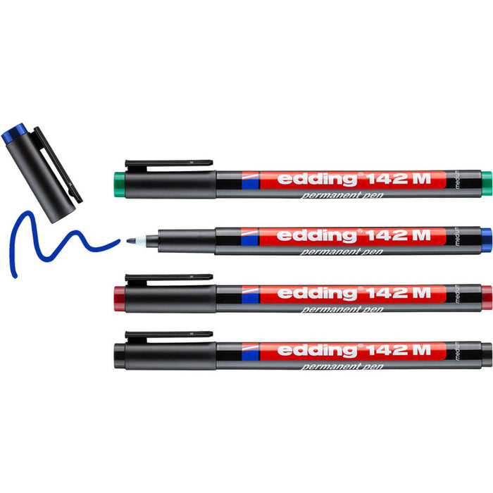 EDDING FINE WRITING MARKER 4 COLORS