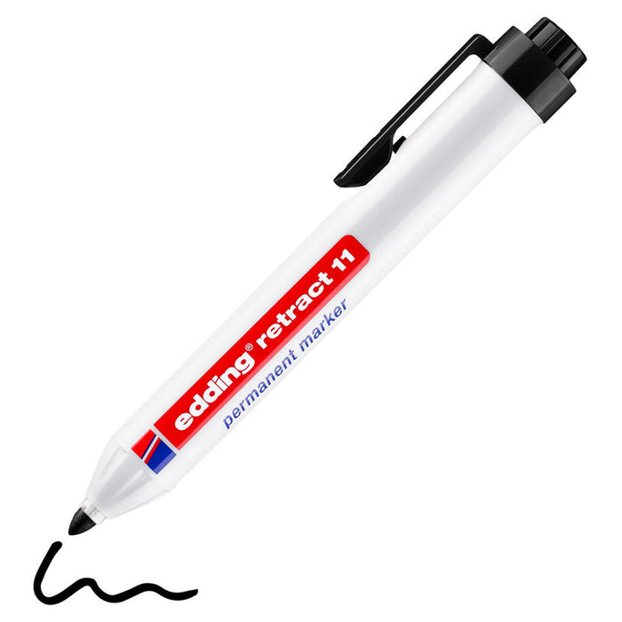 PERMANENT MARKER BLACK RET11 EDDING