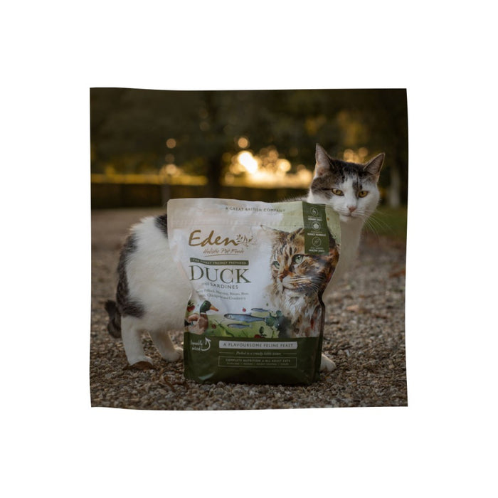 EDEN Duck & Sardine - dry cat food - 1.5 kg