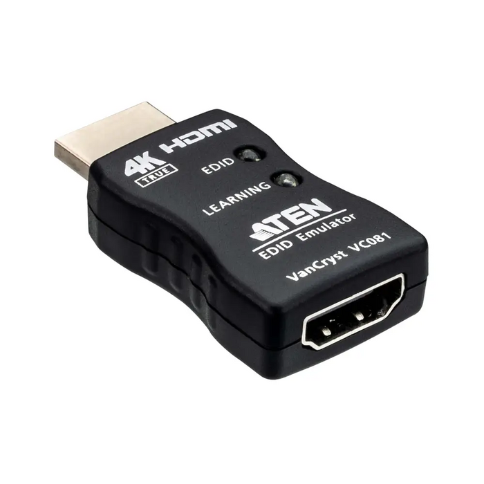 EDID emulator adapter ATEN VC081A HDMI 4K Black - Адаптери конвертори<<<Кабели<<<ValiAPI&&&Аудио и Видео