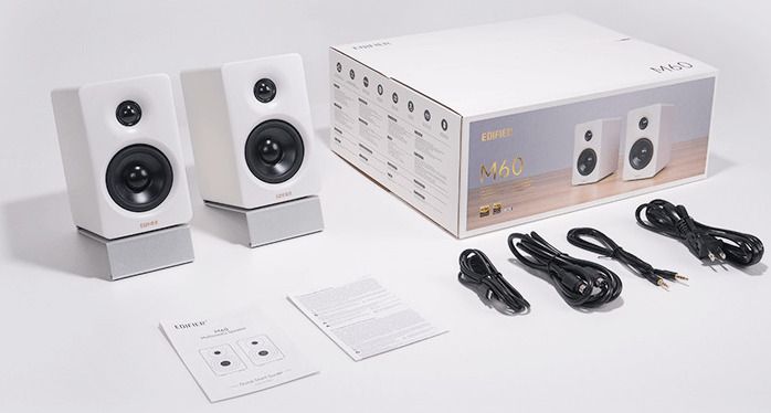 Edifier Compact Desktop Speakers 2.0 M60 White
