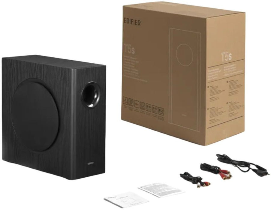 Edifier Active Subwoofer T5s, Black