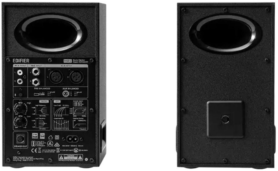Edifier Three-amp active studio speakers MR5, Black
