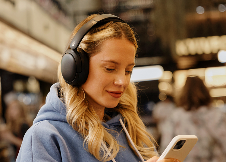 Edifier Wireless Headphones W800BT Pro Gray