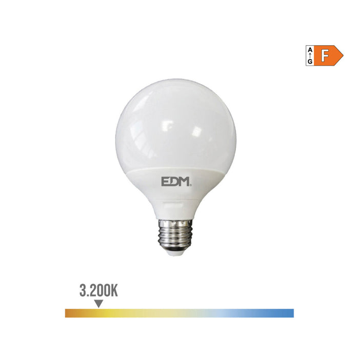 LED lamp EDM 98803 F 100 W 15 W E27 1521 Lm Ø 12,5 x 14 cm (3200 K)
