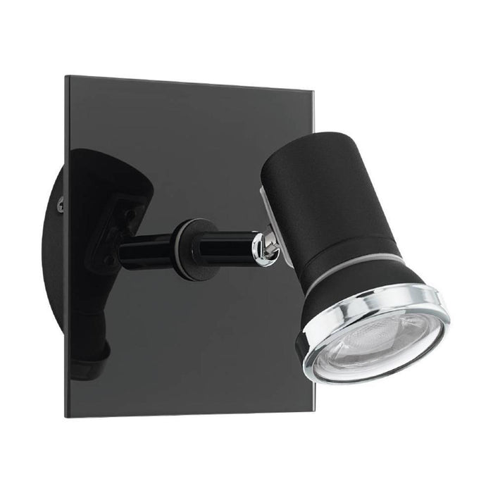 APPLIC TAMARA 1XGU10 1X3.3W BLACK/CHROME