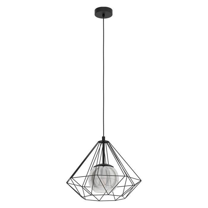 PENDANT E27 F45CM BLACK GRID EGLO VER