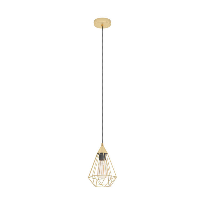PENDANT E27 BRASS EGLO TARBES