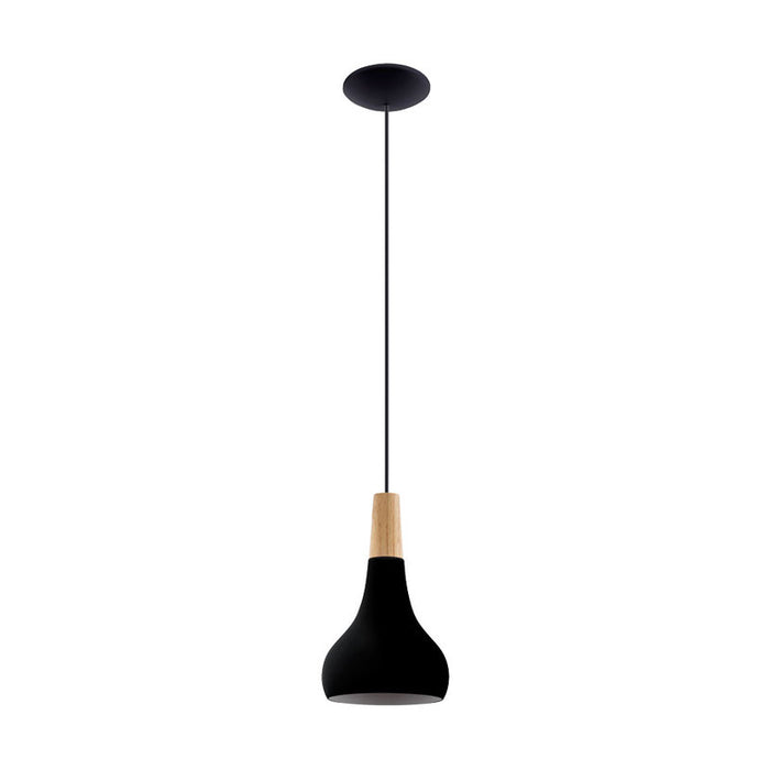 PENDANT E27 BLACK EGLO SABINAR