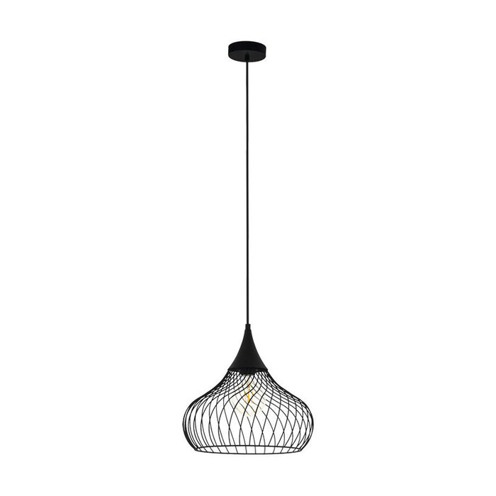 PENDANT E27 BLACK EGLO STAVERTON
