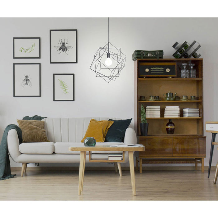 PENDANT E27 BLACK EGLO STRAITON