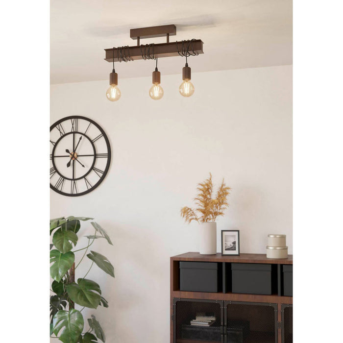 3XE27 ANTIQUE EGLO TOWNSHEND PENDANT 4