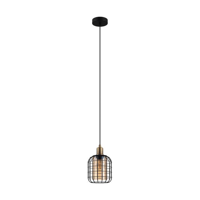 PENDANT E27 BLACK EGLO CHISLE