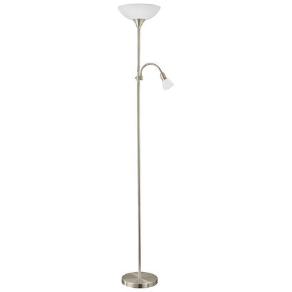 LAMP 1X100W E27 1X40W NICKEL EGLO UP 2