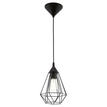 PENDANT 1ХЭ27 Ф17.5CM BLACK GRID EGLO TARBES