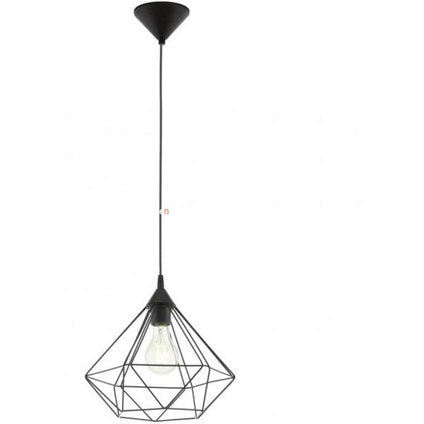 PENDEL 1ХЭ27 Ф32.5 BLACK GRID EGLO TARBES