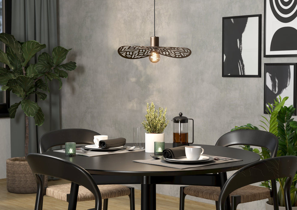 PENDULUM SWABY HL 1XE27 Ф400 BRONZE