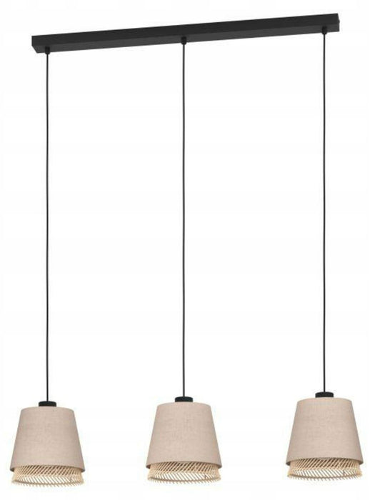 PENDANT 3XE27 BLACK EGLO TABLEY