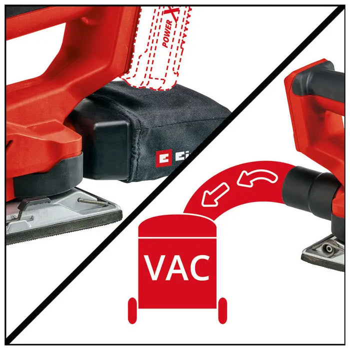 EINHELL TE-OS 18/230 PXC 18 V CORDLESS VIBRATOR WITHOUT BATTERY AND CHARGER - Вибрационни шлайфмашини<<<Шлайф