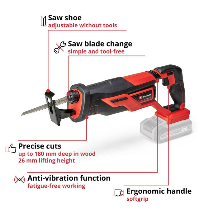 BATTERY SABER SAW EINHELL TE-AP1