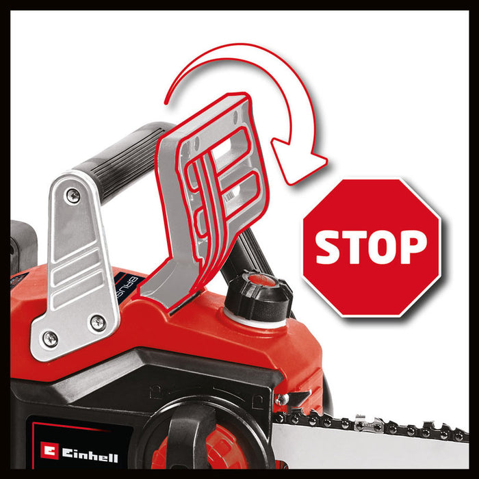 BATTERY BRUSHLESS CHAIN SAW EINHELL GP-LC 36/35 Li 36 V, WITHOUT BATTERY AND CHARGER, BAR LENGTH 35.00 cm
