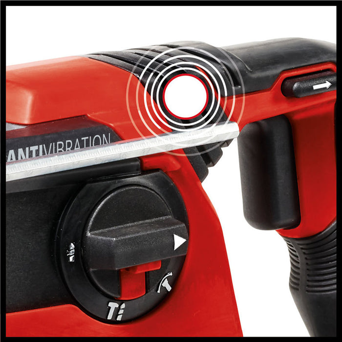 CORDLESS BRUSHLESS DRILL EINHELL HEROCCO 36/28 36 V, 3.20 J, SDS PLUS, WITHOUT BATTERY AND CHARGER, CASE