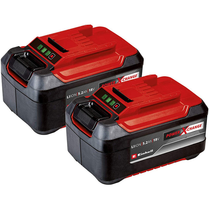 BATTERY 2 18 V 5.2 AH EINHELL POWER X-CHANGE