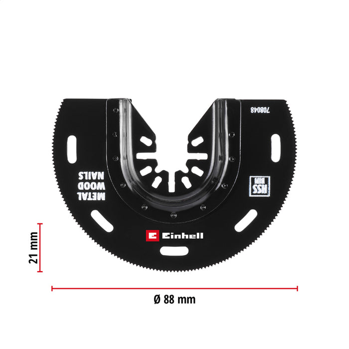 UNIVERSAL SEMI-ROUND KNIFE HSS BIM EINHELL