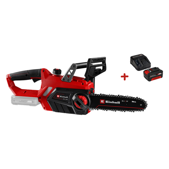 BATTERY CHAINSAW EINHELL GE-LC 18/25 18 V, NUMBER OF BATTERIES 1, 4.00 Ah, BAR LENGTH 25.00 cm