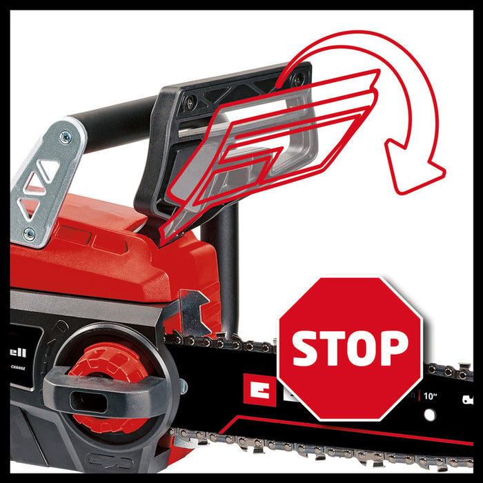 BATTERY CHAINSAW EINHELL GE-LC 18/25 18 V, NUMBER OF BATTERIES 1, 4.00 Ah, BAR LENGTH 25.00 cm