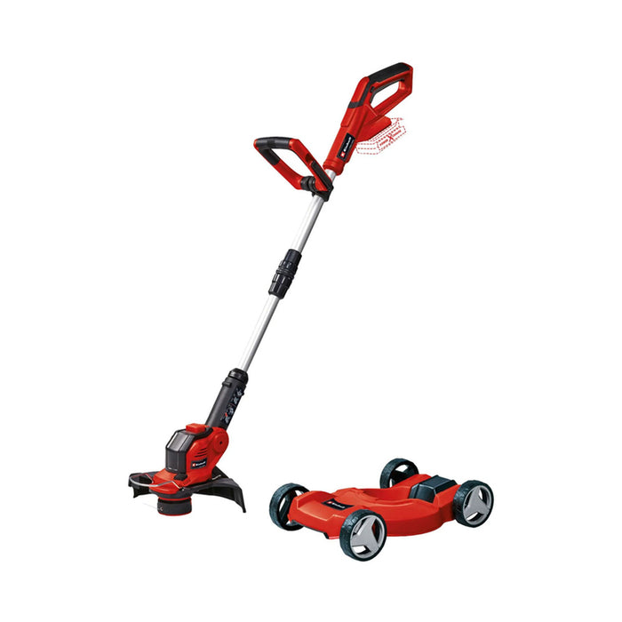 CORDLESS TRIMMER WITH TROLLEY EINHELL GE-CT 18/28 18 V, WITHOUT BATTERY AND CHARGER