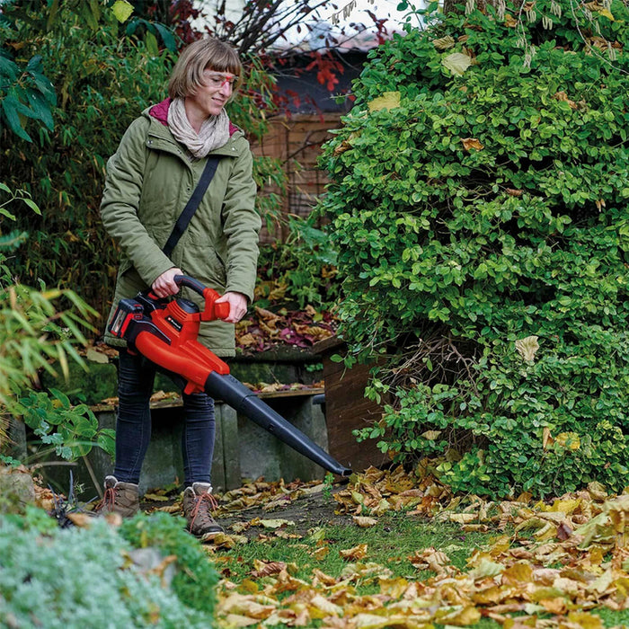 EINHELL GE-CL 36/230 CORDLESS LEAF COLLECTOR 36 V, MAXIMUM FLOW SPEED 230 km/h