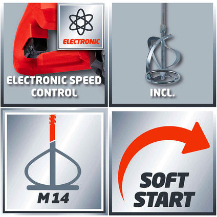 MIXER FOR PAINTS AND SOLUTIONS EINHELL TC-MX 1200 E