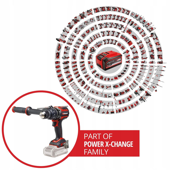Einhell TP-CD 18/120 Li-i BL 2100 RPM 1.71 kg Black, Red