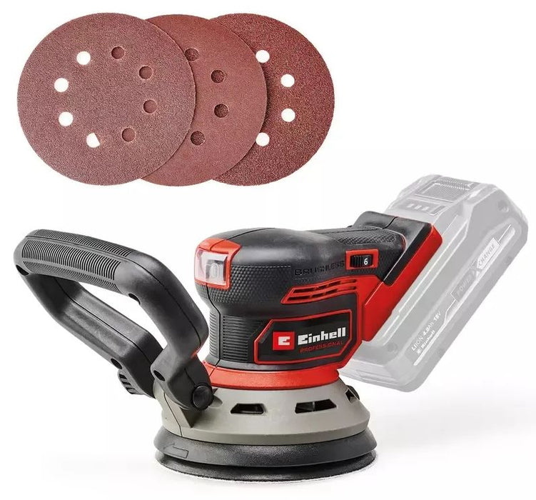 Einhell TP-RS 18/32 Li BL - Solo Floor sander 24000 RPM Black, Red