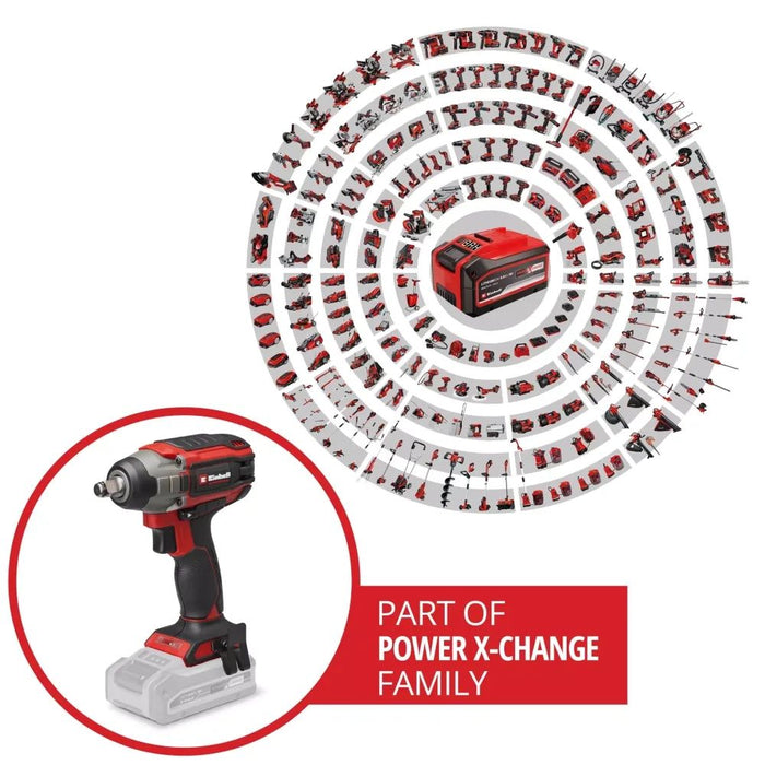 Einhell IMPAXXO 18/230 2900 RPM Black, Red