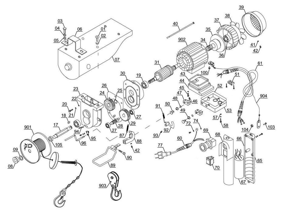TELFER EINHELL TC-EH 250