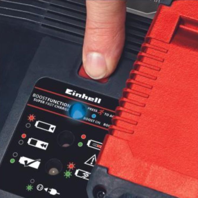 BATTERY AND CHARGER 18 V 4-6 AH MULTI EINHELL POWER X-CHANGE