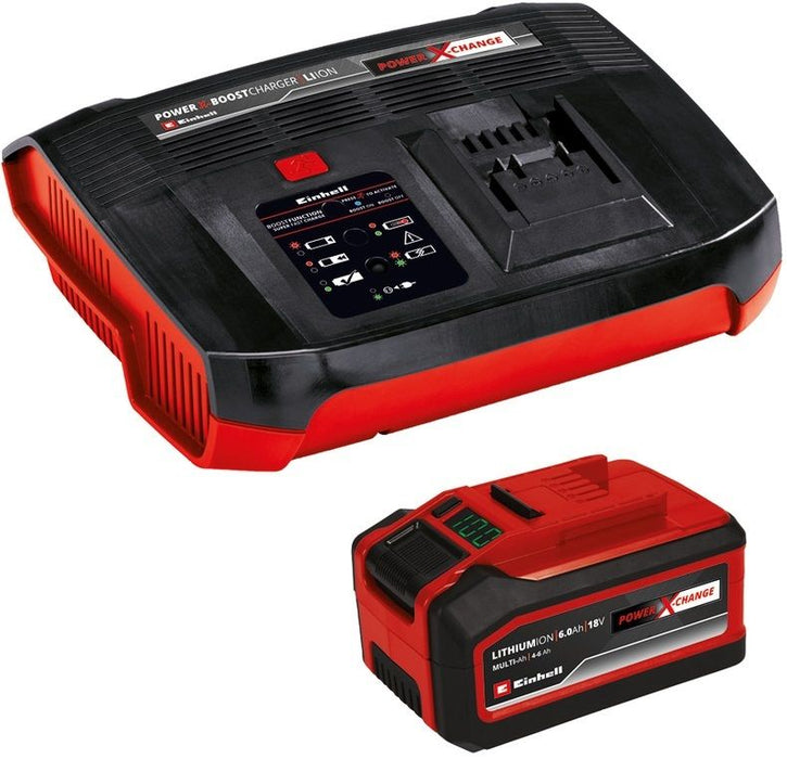 BATTERY AND CHARGER 18 V 4-6 AH MULTI EINHELL POWER X-CHANGE