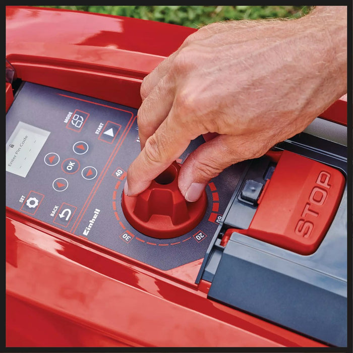 Einhell Freelexo Smart 750 Robotic lawn mower Battery Black, Red, Silver