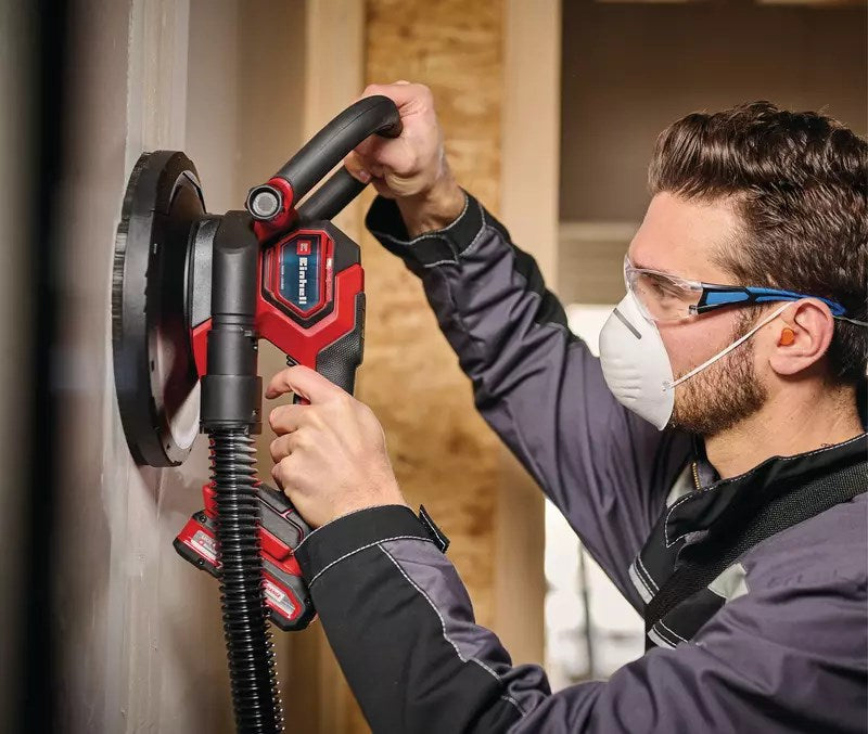 Einhell TP-DWS 18/225 Li BL Floor sander 1200 RPM Black, Red