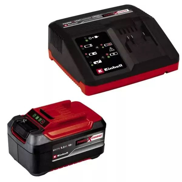 EINHELL STARTER KIT 18V 5.2Ah+CHARGER