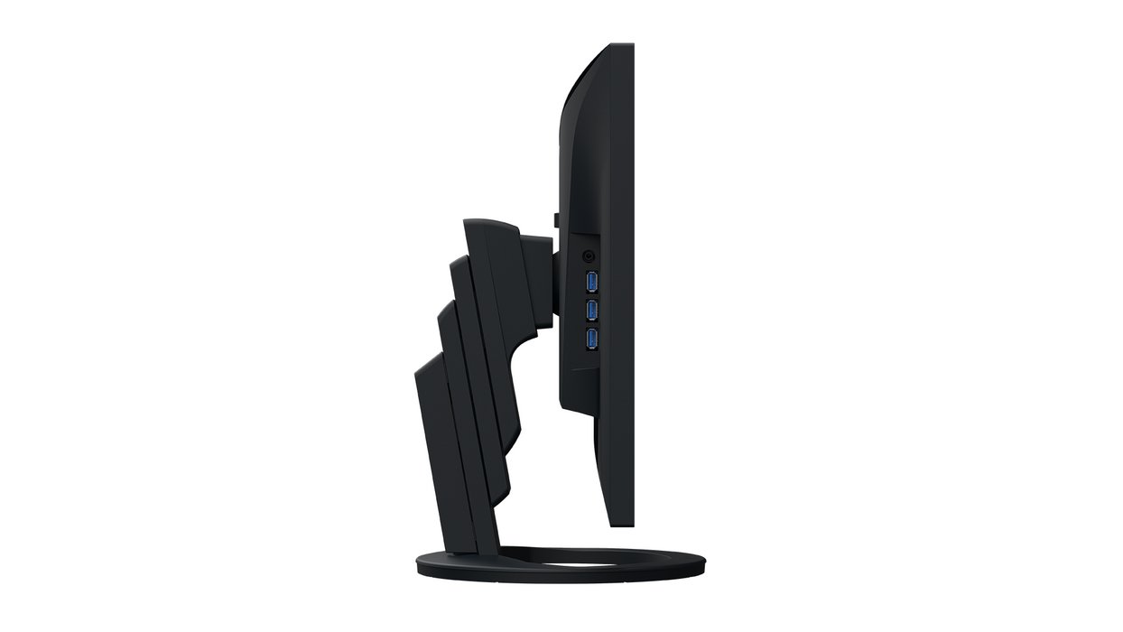 Monitor EIZO FlexScan EV2495, IPS, 24 inch, Wide, UXGA, DisplayPort, HDMI, USB-C, USB-C Daisychain USB Hub, RJ-45, Black